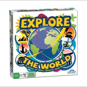 OUTSET | UNOPENED Explore The World board game